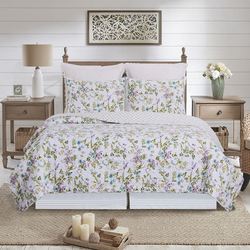 Carley Mini Quilt Set White