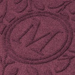 Brittney Leaf Monogram Doormat 35 x 23