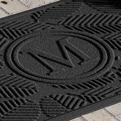 Deanna Monogram Doormat 35 x 23