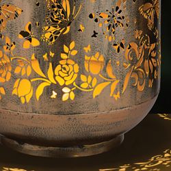 Celestial Solar Shadow Lantern Gold