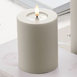 Deluxe Home Art LED Pillar Candle Sand