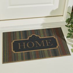 Regal Home Striped Doormat Denim 30 x 18