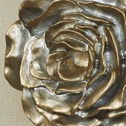 Ella Rose Curtain Tieback Pair Satin Gold