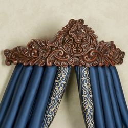 Cheyanne Wall Teester Bed Crown Natural Cherry