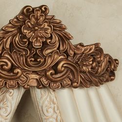 Graciella Wall Teester Bed Crown Aged Gold