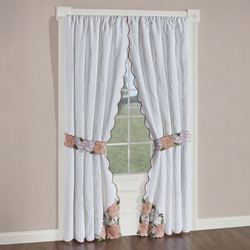 Lovington Curtain Pair White 84 x 84
