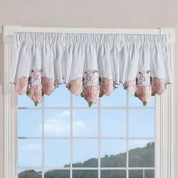 Lovington Ascot Valance White 36 x 22