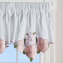 Lovington Ascot Valance White 36 x 22