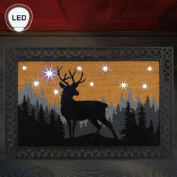 Deer LED Doormat Multi Earth