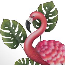 Flamingo Retreat Wall Art Pink