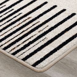 Gridlox Rectangle Rug Brown