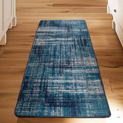 Simply Casual Rug Runner Blue 21 x 78