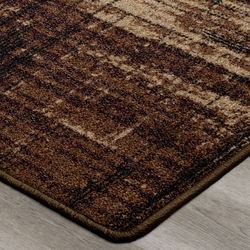 Simply Casual Rug Runner Brown 21 x 78