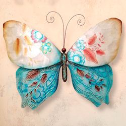 Lola Butterfly Wall Art Turquoise