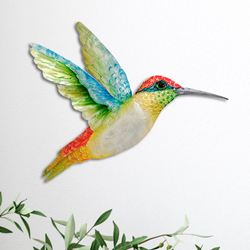 Ariah Hummingbird Wall Art Multi Bright
