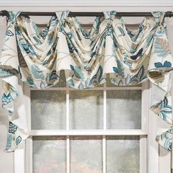 Alonton Victory Valance Blue 60 x 32