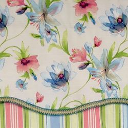 Laurier Layered Valance Multi Bright 50 x 16