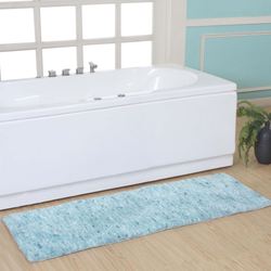 Cloud Comfort Bath Rug Runner Blue 60 x 22