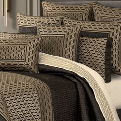 Metropolitan II Comforter Set Champagne Bronze