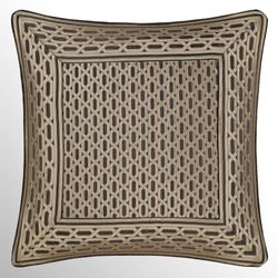 Metropolitan II Piped European Sham Champagne Bronze