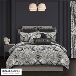 Messina Comforter Set Black