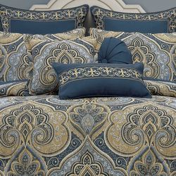 Messina II Comforter Set Navy