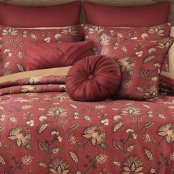 Bari Comforter Set Red