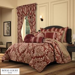 Lazia Comforter Set Red