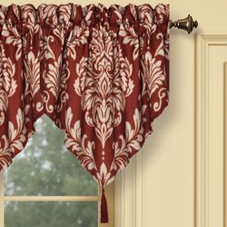 Lazia Ascot Valance Red 40 x 21