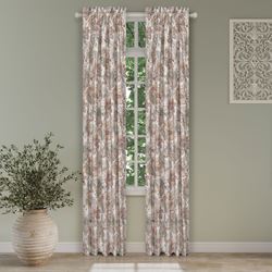 Janessa Tailored Curtain Pair Spice 82 x 84