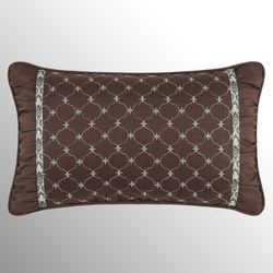 Maren Embroidered Rectangle Pillow Multi Warm