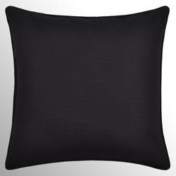 Calabria Piped European Sham Black