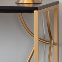 Constellation Vanity Table Black/Gold