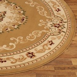 Grand Aubusson Round Rug 710 Round
