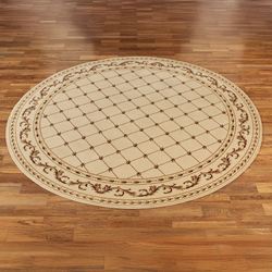 Roman Rug Round Traditional Round Rugs | Touch of Class