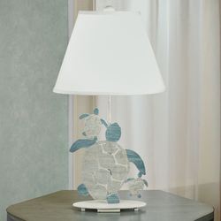 Oceana Sea Turtle Table Lamp Multi Cool