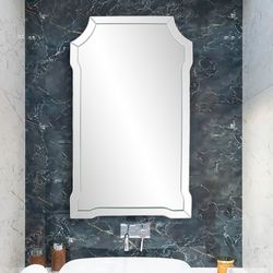 Belham Wall Mirror Silver