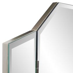 Elias Trifold Wall Mirror Silver