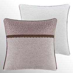 Esmeralda Reversible Corded European Sham Gray