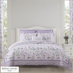 Nola Quilt Set Purple