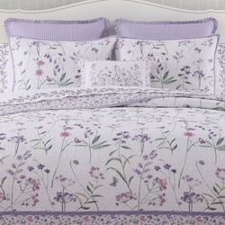 Nola Quilt Set Purple