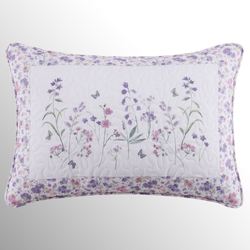 Nola Quilted Rectangle Pillow Purple