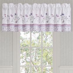 Nola Tailored Valance Purple 88 x 18