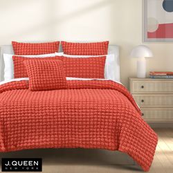 Cloud Puff Quilt Set Melon