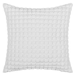 Cloud Puff Tailored Quilted European Sham White
