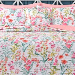 Tallulah Quilt Set Pink