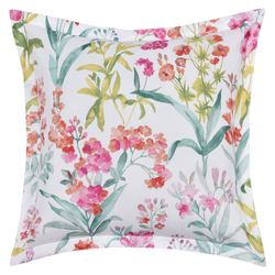 Tallulah Flanged Pillow Pink 18 Square