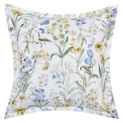 Tallulah II Flanged European Sham Blue