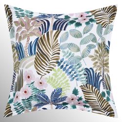 Rainforest Flanged European Sham Teal