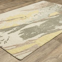 Emmett Rectangle Rug Multi Earth 5 x 8